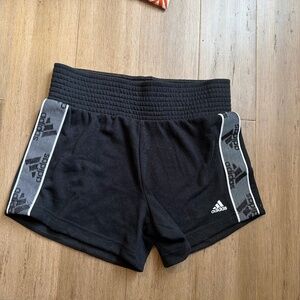 Black adidas soft shorts size small